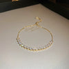 Alloy Gold Electroplated Butterfly Pearl Women's Bracelet With Animal Pattern