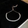 Alloy Gold Electroplated Butterfly Pearl Women's Bracelet With Animal Pattern
