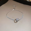 Alloy Gold Electroplated Butterfly Pearl Women's Bracelet With Animal Pattern