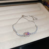 Alloy Gold Electroplated Butterfly Pearl Women's Bracelet With Animal Pattern