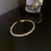 Alloy Gold Electroplated Butterfly Pearl Women's Bracelet With Animal Pattern