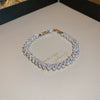 Alloy Gold Electroplated Butterfly Pearl Women's Bracelet With Animal Pattern