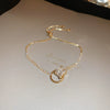 Alloy Gold Electroplated Butterfly Pearl Women's Bracelet With Animal Pattern