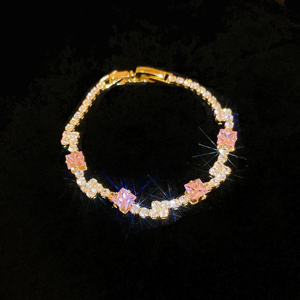 Alloy Gold Electroplated Butterfly Pearl Women's Bracelet With Animal Pattern