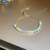 Alloy Gold Electroplated Butterfly Pearl Women's Bracelet With Animal Pattern