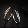 Alloy Gold Inlaid Natural Style Diamond Crocodile Bracelet Jewelry