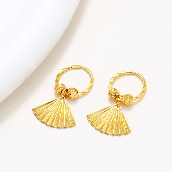 Alloy Goldplated Elegant Fashion Tassel Star And Heart Earrings For Women