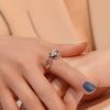 Alloy Gothic Lizard Animal Hiphop Open Ring