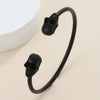 Alloy Gothic Skull Geometric Style Electroplated Unisex Bracelet