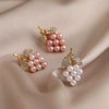 Alloy Grape Shape Minimalist Women's Electroplated Decorative Brooch