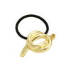 Alloy Hair Rope Hair Band Ponytail Hair Tie Headband Normcore Cold Style High Elasticity Electroplated