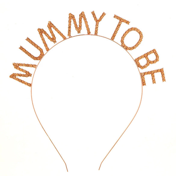 Alloy Hairbands For Expectant Mothers With Painting Process And Simple Style