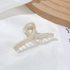 Alloy Hairpin Elegant Diamond Pearl Cross Double Classic Inlay Design