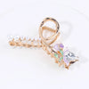 Alloy Hairpin Women'S Shark Clip Oversized Flower Flower Paint Tulip Shark Clip Hair Accessories High-Grade Grab Clip