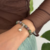 Alloy Handmade Bohemian Asymmetrical Colorful Gravel Beaded Spiral Star Shaped Geometric Patterned Women's Bracelet