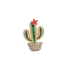 Alloy Handmade Cactus Jewelry And Mobile Phone Shell Accessories Material