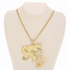 Alloy Handmade Cartoon Characters Pendant Necklace With Box Chain