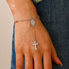 Alloy Handmade Cross Bracelet Unisex