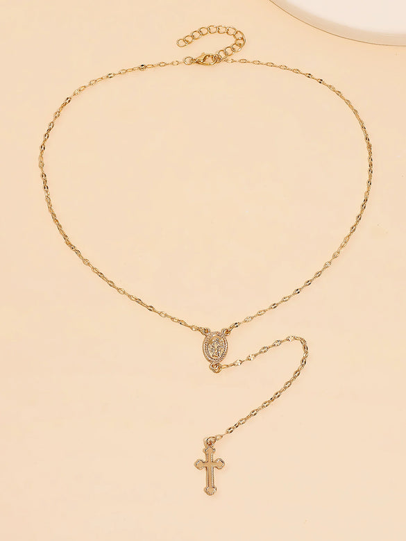 Alloy Handmade Cross Bracelet Unisex