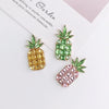 Alloy Handmade Crystal Pineapple Phone Case Jewelry Accessories With Diamondembedded And Electroplating