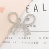 Alloy Handmade Diamond Bow Jewelry Accessories For Mobile Phone Shell
