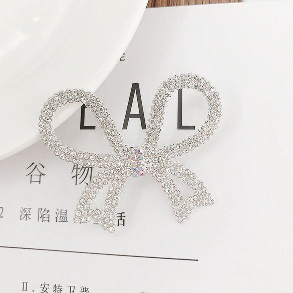 Alloy Handmade Diamond Bow Jewelry Accessories For Mobile Phone Shell
