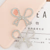 Alloy Handmade Diamond Bow Jewelry Accessories For Mobile Phone Shell