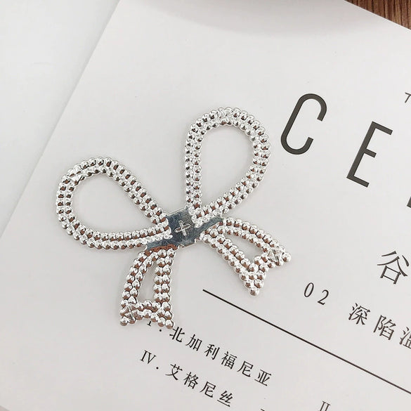 Alloy Handmade Diamond Bow Jewelry Accessories For Mobile Phone Shell