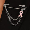 Alloy Handmade Fashion Geometric Unisex And Women's Breast Cancer And Aids Prevention Jewelry Necklace And Bracelet