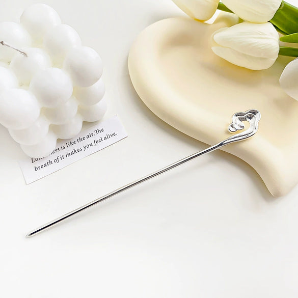 Alloy Handmade Flower Metal Hairpin For Women