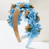 Alloy Handmade Forest Style Artificial Flower Women's Hair Headband Hair Accessories