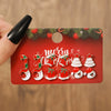 Alloy Handmade Geometric Christmas Jewelry Earrings With Bell Tree And Bulb Elements