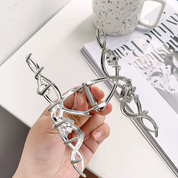 Alloy Handmade Geometric Wave Style Women's Metal Hairclip