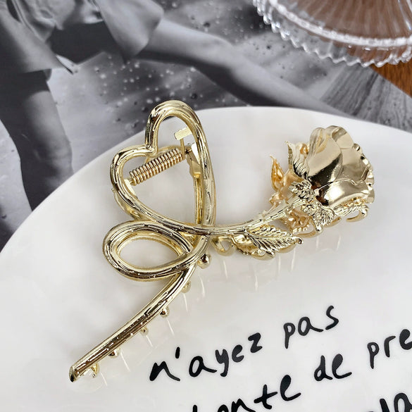 Alloy Handmade Geometric Wave Style Women's Metal Hairclip