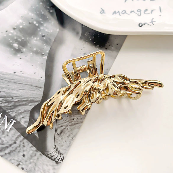 Alloy Handmade Geometric Wave Style Women's Metal Hairclip