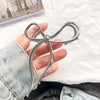 Alloy Handmade Geometric Wave Style Women's Metal Hairclip