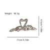 Alloy Handmade Geometric Wave Style Women's Metal Hairclip