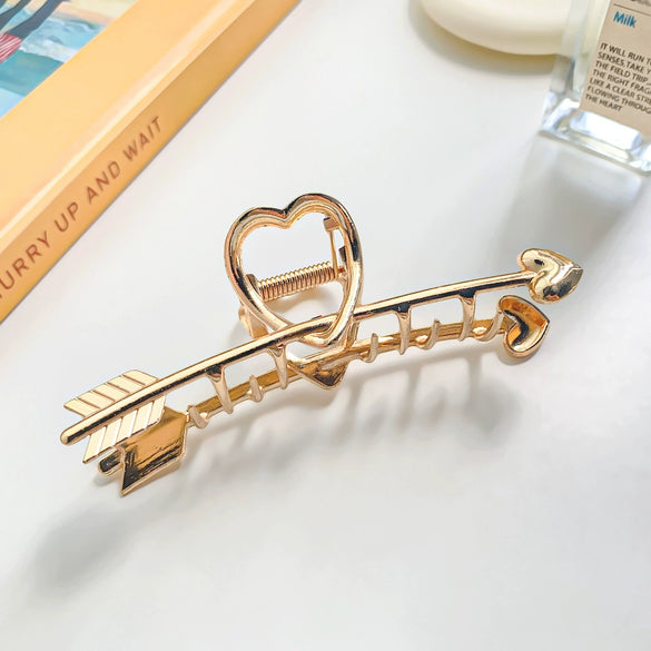 Alloy Handmade Geometric Wave Style Women's Metal Hairclip
