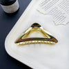 Alloy Handmade Geometric Wave Style Women's Metal Hairclip