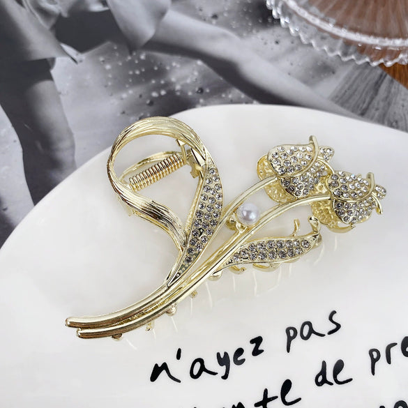 Alloy Handmade Geometric Wave Style Women's Metal Hairclip