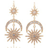 Alloy Handmade Halo Earrings Set And Double Layer Headband For Women Boho Style Hair Accessories