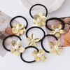 Alloy Handmade High Elasticity Plants And Flowers Hair Ring Jewelry
