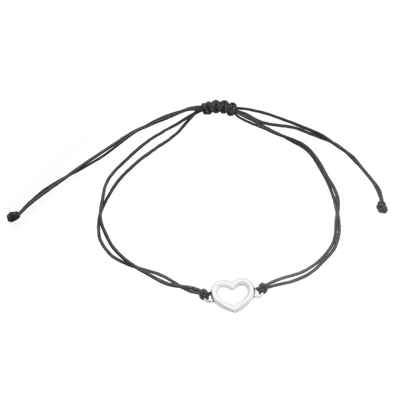 Alloy Handmade Lucky Infinite Eightcharacter Couple Bracelet With Letters Numbers Text Pattern