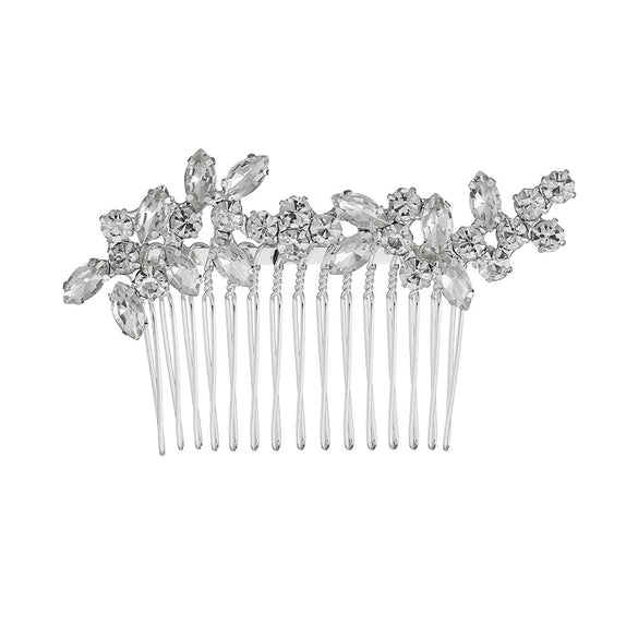Alloy Handmade Plaid Bridal Hair Comb Women's Wedding Hair Accessories