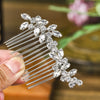 Alloy Handmade Plaid Bridal Hair Comb Women's Wedding Hair Accessories