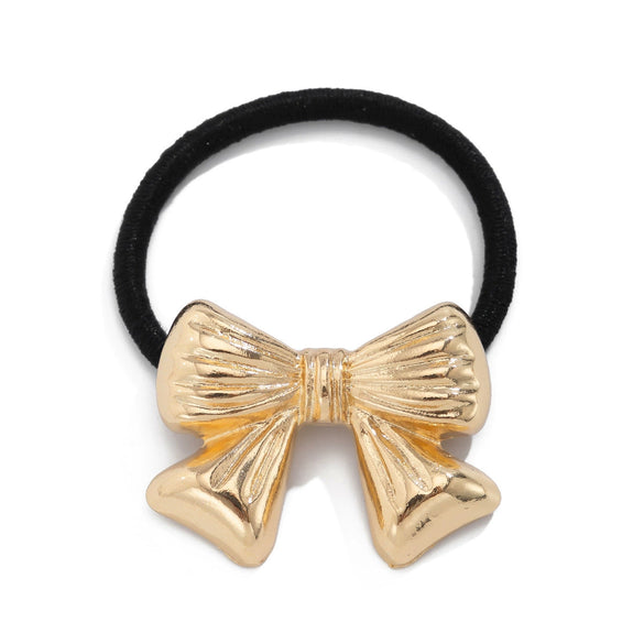Alloy Handmade Simple Flower Metal Hair Ring Stretch Hair Rope Headwear