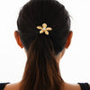Alloy Handmade Simple Flower Metal Hair Ring Stretch Hair Rope Headwear
