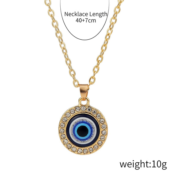 Alloy Heart Pattern Pendant Multilayer Necklace With Electroplating For Women
