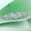 Alloy Heart Ring For Ladies With Electroplating Treatment