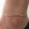Alloy Heart Shape Beads Chain Foot Accessories For Women Simple Style